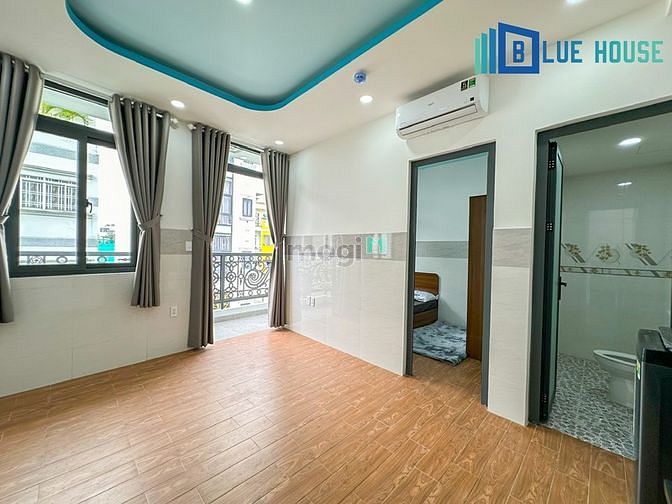 Hình ảnh 🔵1PN Ban công/Studio NEW 100% - Máy giặt riêng - Ngay tòa Viettel