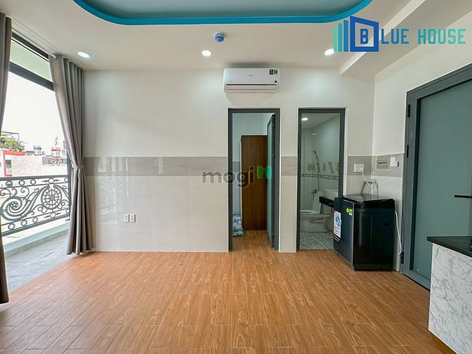 Hình ảnh 🔵1PN Ban công/Studio NEW 100% - Máy giặt riêng - Ngay tòa Viettel