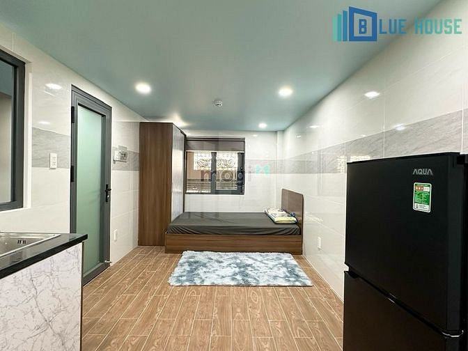 Hình ảnh 🔵1PN Ban công/Studio NEW 100% - Máy giặt riêng - Ngay tòa Viettel
