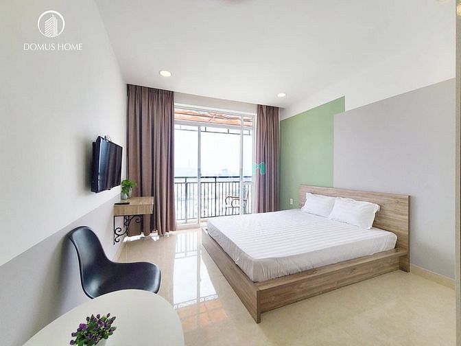 Hình ảnh Mb6623 nạp rút nhanh chóng/chung cư cao cấp Duplex - Studio, ban công/cửa sổ view Q1