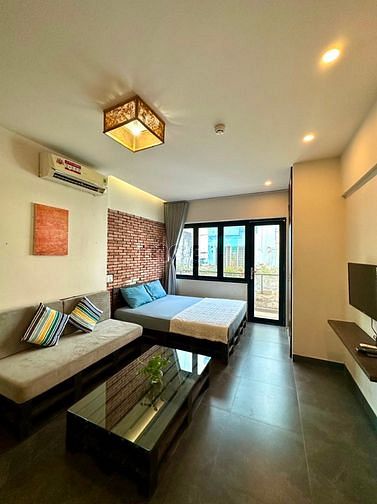 Hình ảnh Căn Hộ Studio Ban Công Quận 1 Gần Chợ Bến Thành ,Takashimaya , Bitexco