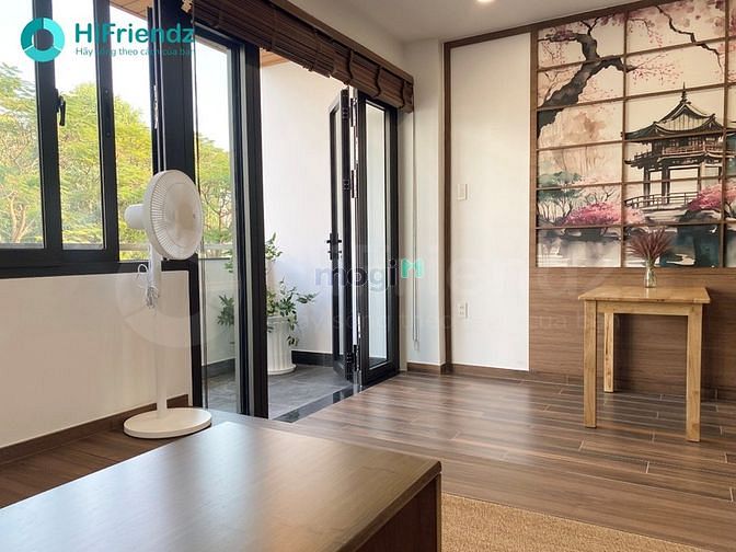 Hình ảnh 1pn - Phong cách Nhật Bản - Bancol- mới tone gỗ ( Gần BV Lê Văn Thịnh)