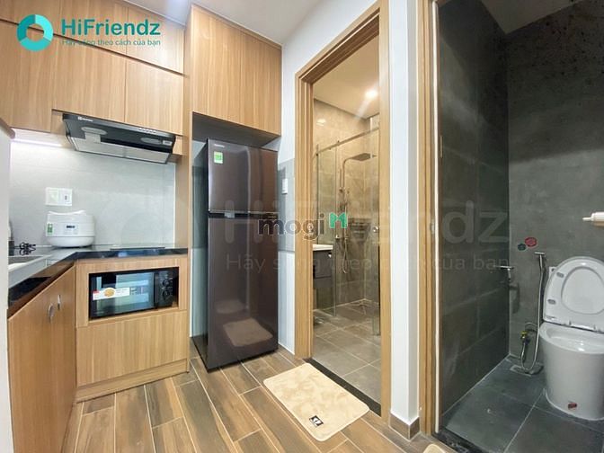 Hình ảnh 1pn - Phong cách Nhật Bản - Bancol- mới tone gỗ ( Gần BV Lê Văn Thịnh)