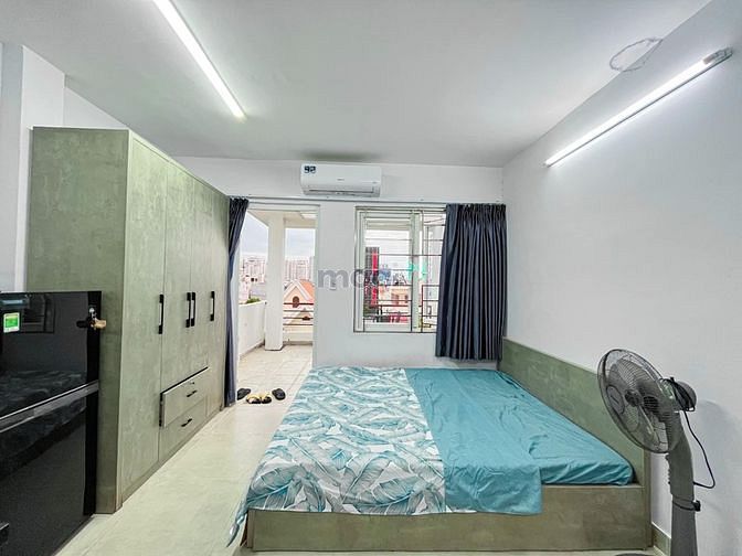 Hình ảnh Phòng 30m2 ban công xinh, full nt gần chợ Lý Phục Man
