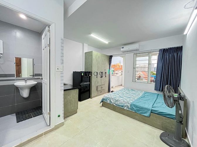 Hình ảnh Phòng 30m2 ban công xinh, full nt gần chợ Lý Phục Man
