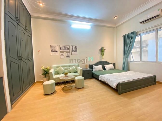 Hình ảnh Studio siêu rộng, full nội thất. Ngay CV Lê Văn Tám Q1
