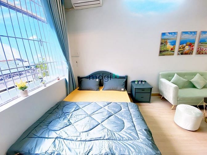 Hình ảnh Studio_Cửa sổ cực lớn_FULL NỘI THẤT_45m2_vòng xoay Điện Biên Phủ