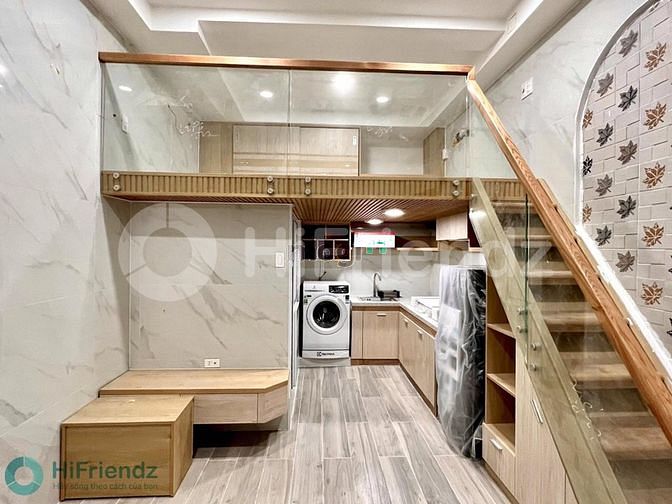 Hình ảnh Bốc Seal Nội Thất Căn Hộ Mini Cao Cấp Đẹp Lung Linh Gần Chợ Lớn