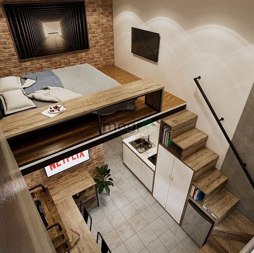 Hình ảnh Cho thuê duplex cao cấp cửa sổ lớn full nội thất Cống Quỳnh Quận 1