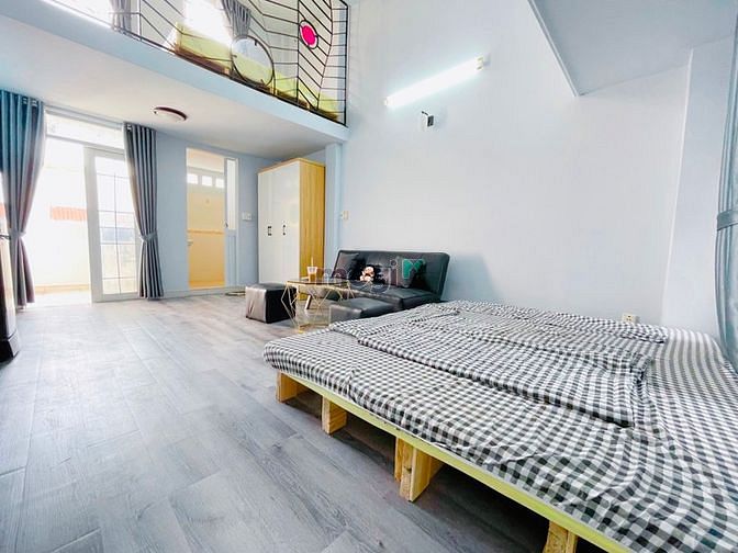Hình ảnh Mb6623 nạp rút nhanh chóng Duplex Khánh Hội Q4 40m2 2 bancol siêu thoáng tách bếp