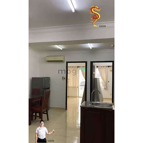 Hình ảnh Cho thuê chung cư Đinh Bộ Lĩnh, P.24, 59m2, 2PN, 2WC, 8.5tr