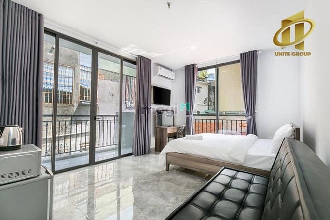 Hình ảnh Studio_BAN CÔNG_Full nội thất cao cấp_45m2_chợ Tân Định_Hồ con rùa