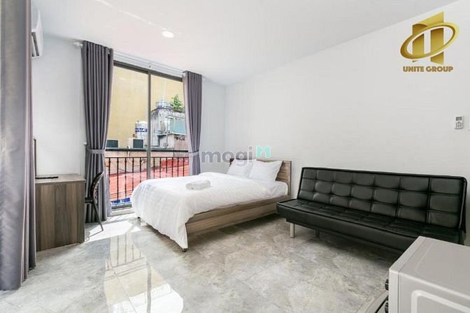 Hình ảnh Studio_BAN CÔNG_Full nội thất cao cấp_45m2_chợ Tân Định_Hồ con rùa