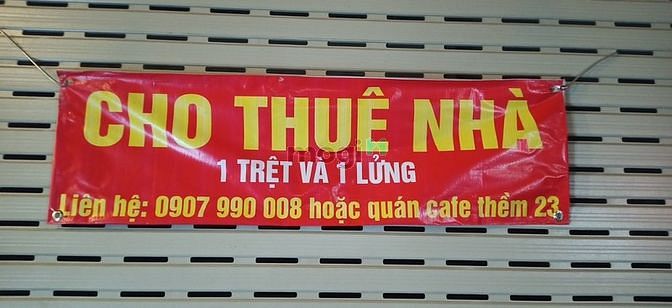 Hình ảnh CHO THUÊ NHÀ (mặt tiền, có vị trí để xe)