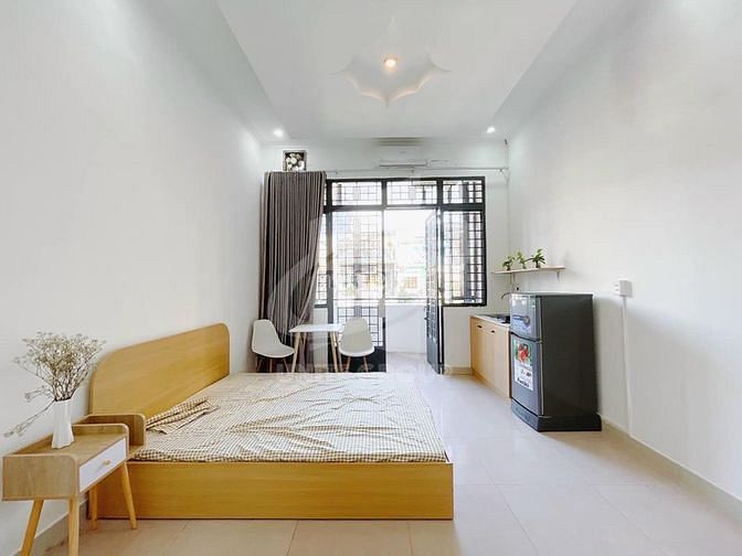 Hình ảnh Căn Hộ Studio Full Nội Thất_Ban Công Siêu Thoáng Gần Chợ Bến Thành,PĐB