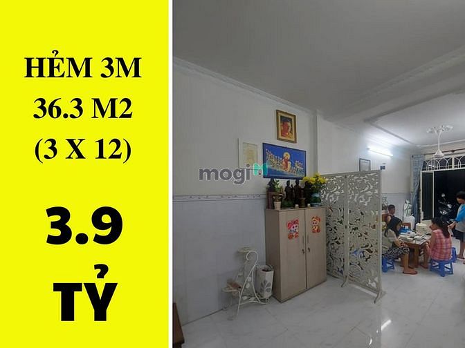 Hình ảnh ✔️  Bán nhà Bạch Đằng P.15 Bình Thạnh - 36m2 - 2 tầng -3.9 tỷ