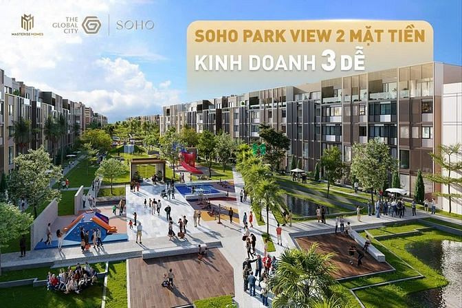 Hình ảnh Nhà phố Soho The Global City, An Phú, Q2-TP.Thủ Đức, 5 tầng, Thang máy