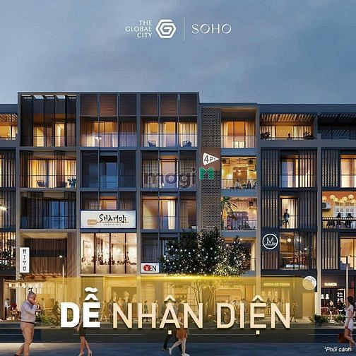 Hình ảnh Nhà phố Soho The Global City, An Phú, Q2-TP.Thủ Đức, 5 tầng, Thang máy