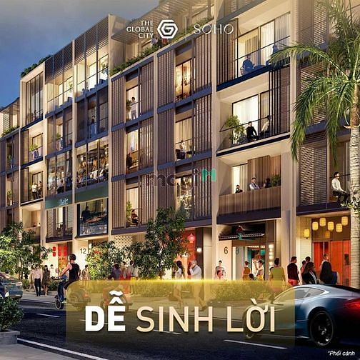 Hình ảnh Nhà phố Soho The Global City, An Phú, Q2-TP.Thủ Đức, 5 tầng, Thang máy