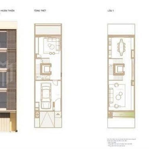 Hình ảnh Nhà phố Soho The Global City, An Phú, Q2-TP.Thủ Đức, 5 tầng, Thang máy