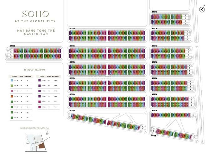 Hình ảnh Nhà phố Soho The Global City, An Phú, Q2-TP.Thủ Đức, 5 tầng, Thang máy