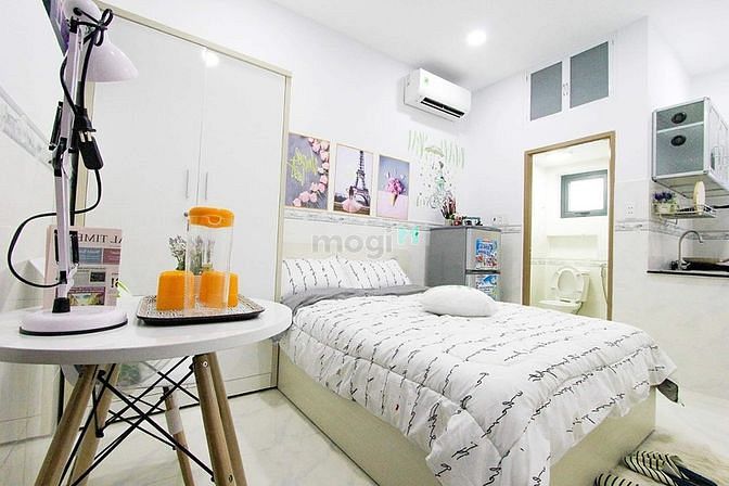 Hình ảnh Căn Hộ STUDIO full nội thất với 3 mặt kính gần chợ Tân Quy ,Lotte Mart