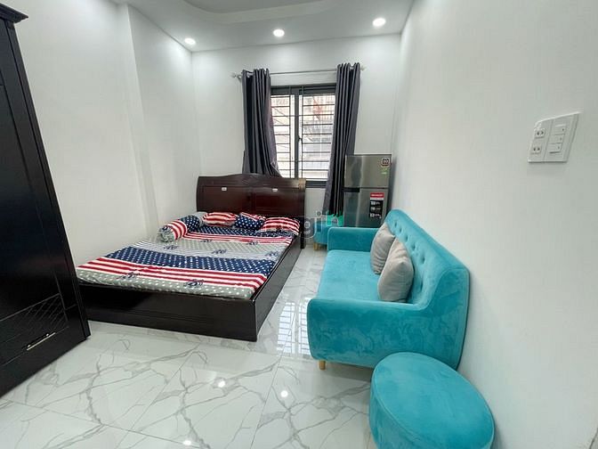 Hình ảnh Studio full nội thất, mặt tiền đường gần cầu Ông Lãnh Q4