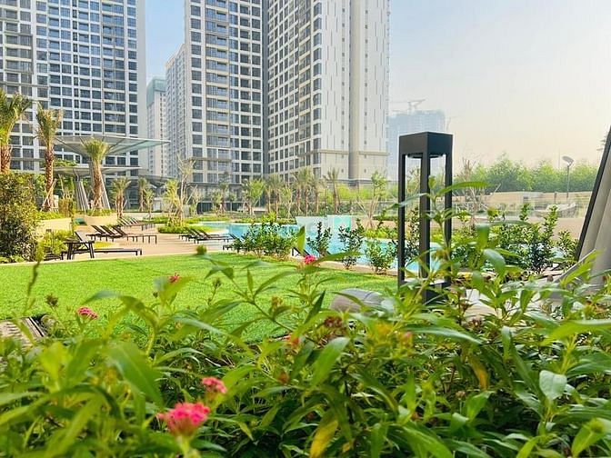 Hình ảnh [Masteri Q.9 - VHGP] Cho Thuê Căn Hộ 2PN 67m2 Bếp Full Bàn Giao Mới