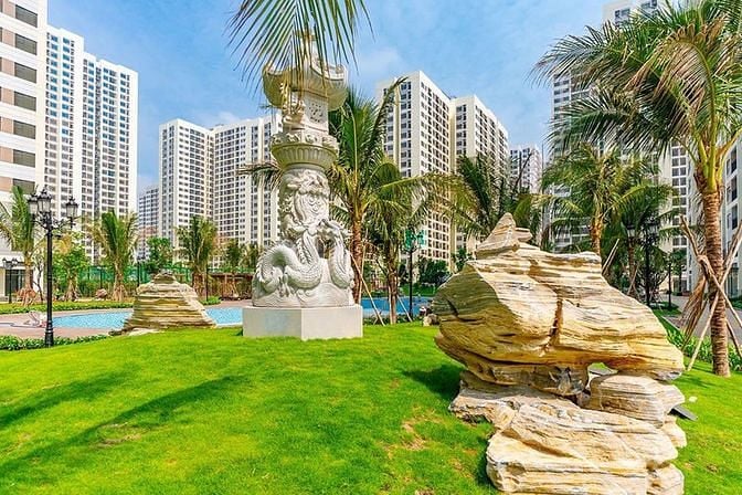 Hình ảnh [Vinhomes Q.9] Căn Hộ Studio Trống Sẵn Máy Lạnh Cho Thuê Nhà Mới