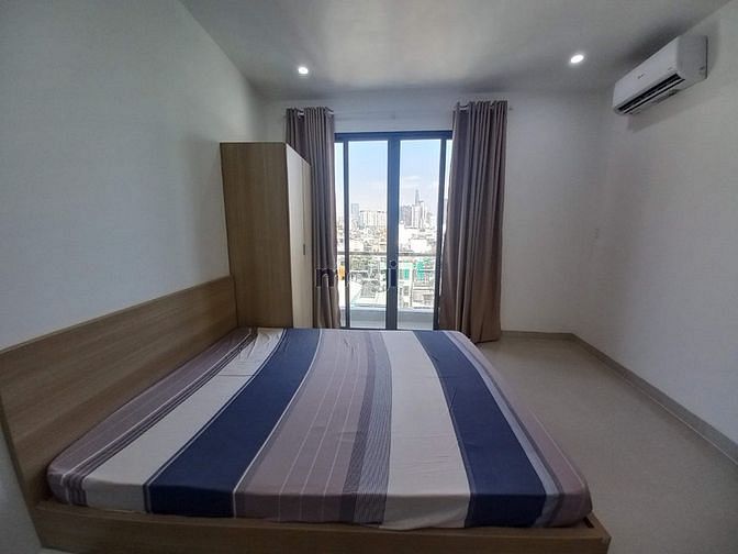 Hình ảnh Căn Hộ Full Nội Thất Ban Công Mặt Tiền Khánh Hội