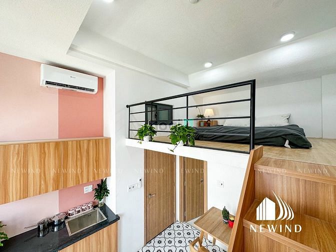 Hình ảnh Studio, duplex gác cao -FULL NT - máy giặt riêng cạnh sunrise , lotte
