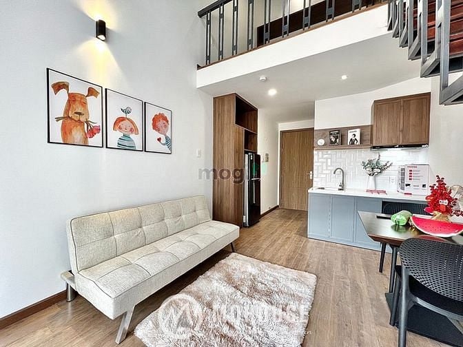 Hình ảnh Cho thuê Trang Chủ MB66.COM / Đăng Ký Tặng 66K Duplex có ban công thoáng full nội thất cao cấp TB