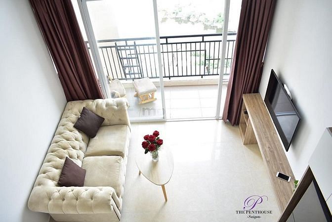 Hình ảnh Cho thuê căn duplex bancon FULL NT cạnh Vincom, Lý Phục Màn quận 7