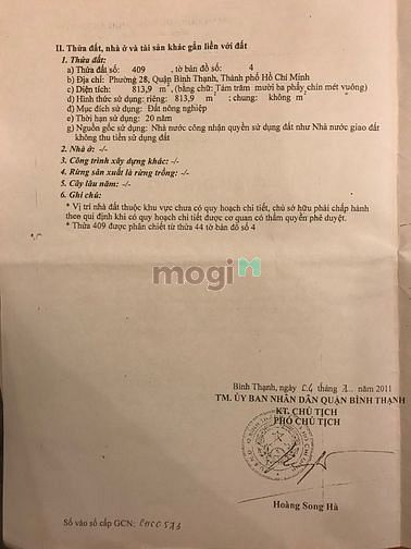 Hình ảnh Bán GẤP đất thi hành án CHÍNH CHỦ TPHCM