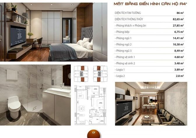 Hình ảnh Tiện ích hoàn hảo: Mb6623 nạp rút nhanh chóng 3 phòng ngủ tại HC Golden City chỉ 47tr/m2