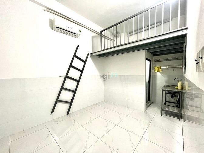 Hình ảnh Căn Hộ Dịch Vụ - Sẵn Máy Lạnh ngay Coop Mart Phan Văn Hớn - Giá Tốt