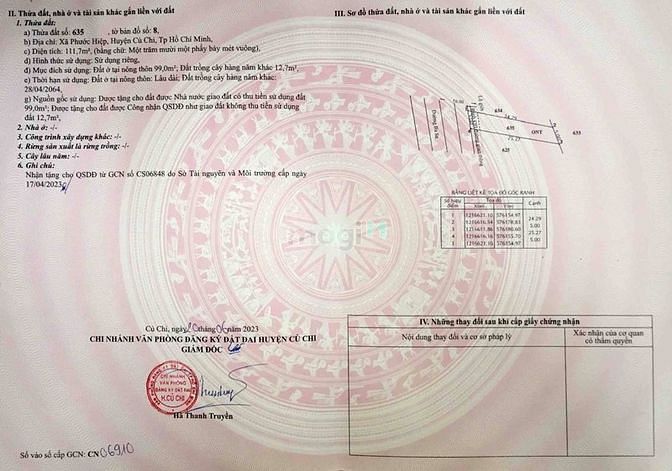 Hình ảnh Mặt tiền đường basa, Phước Hiệp, Củ Chi