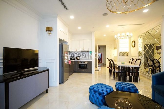Hình ảnh Cho thuê 2PN-2WC , 78m2 Full nội thất cao cấp Vinhomes Bason