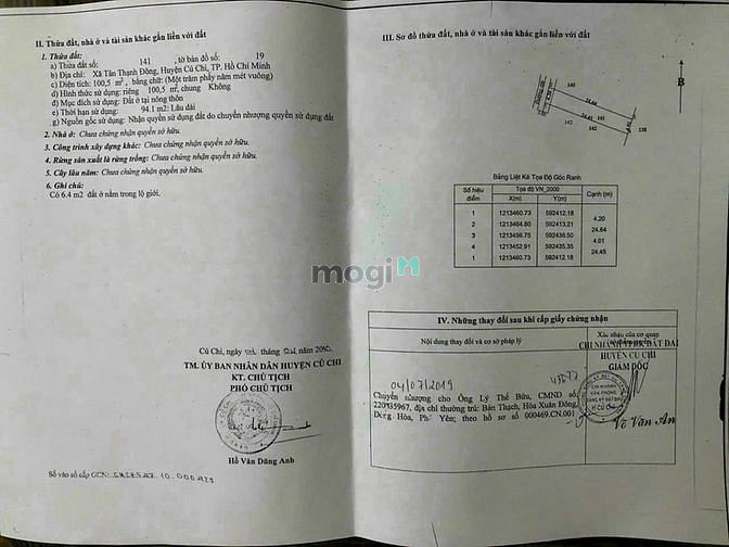 Hình ảnh Cần bán lô đất gần Chợ sổ riêng giá 1 tỷ 65