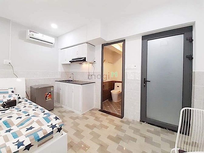Hình ảnh 🏠Mb6623 nạp rút nhanh chóng mini Studio cửa full kính, full nội thất ngay chợ Tân Mỹ Q7