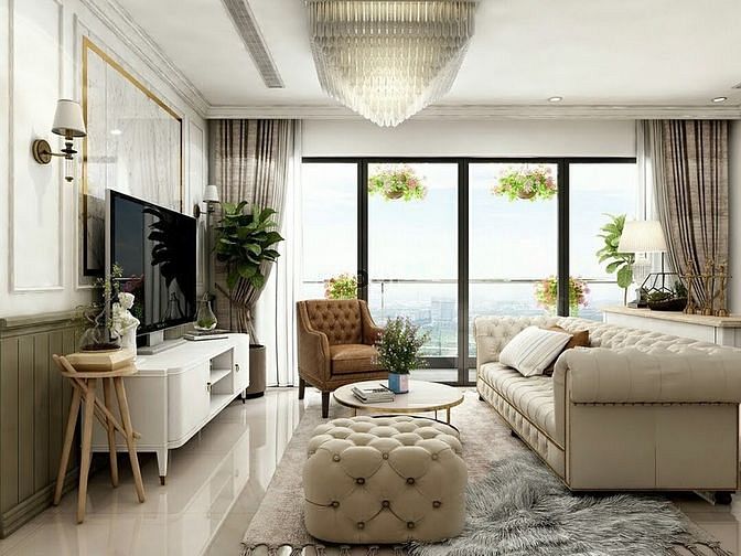 Hình ảnh 🌟🌟 Cho thuê 3PN, VH Ba Son, 118m2, 53 triệu full NTCC view sông