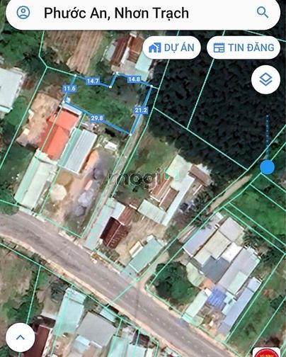 Hình ảnh Bán đất xã Phước An &2, đường Hùng Vương, 493m2, giá 3 tỷ