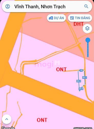 Hình ảnh Bán đất xã Vĩnh Thanh &2, đường D7 , 997m2, giá 2ty8