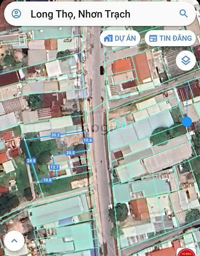 Hình ảnh Chủ cần bán gấp đất MT đường Hùng Vương &2, xã Long Thọ,  524m2, 9ty9