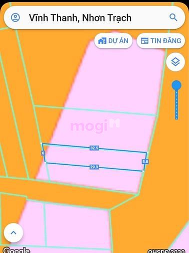 Hình ảnh Bán đất xã Vĩnh Thanh &2, đường Hùng Vương, 178m2, giá 1 tỷ 2