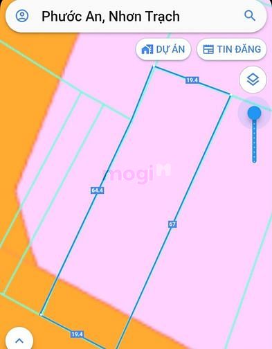Hình ảnh Bán đất xã Phước An &2, đường Hùng Vương, 1269m2, giá 8tr