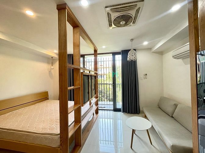 Hình ảnh 🍀TRỐNG SẴN STUDIO BAN CÔNG 🌹, Máy giặt riêng, dọn phòng free