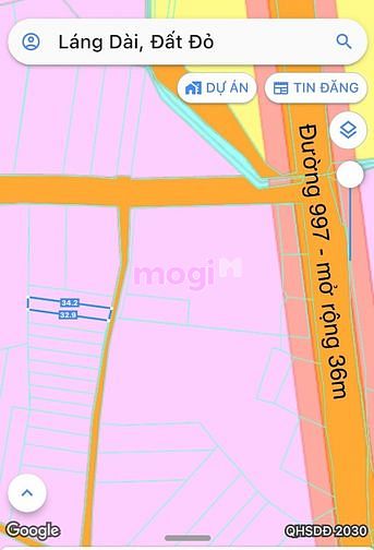 Hình ảnh Bán lô đã có sổ hồng cách QL55 chỉ 1km. Ngay mặt tiền đường 997