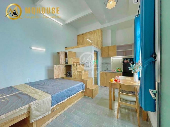 Hình ảnh Duplex ban công cửa sổ trời full NT, nhà mới xây mát rượi gần HS - TS