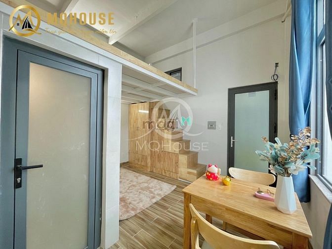 Hình ảnh Duplex ban công cửa sổ trời full NT, nhà mới xây mát rượi gần HS - TS